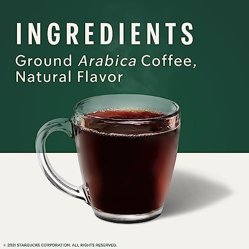 Starbucks Vanilla Flavored Ground Coffee, Flavor Lock Packaging