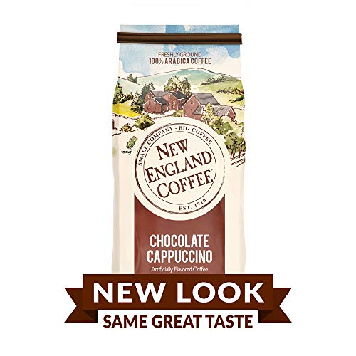 New England Coffee Chocolate Cappuccino Medium Roast, 11oz