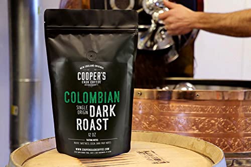 12oz Whole Bean Colombian Dark Roast Single Origin