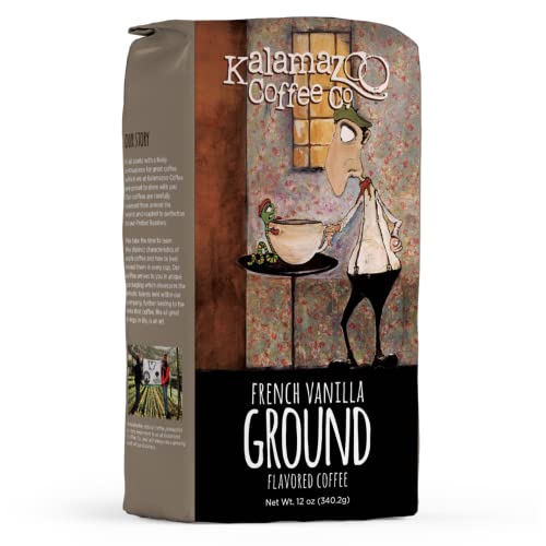 KALAMAZOO COFFEE COMPANY French Vanilla Medium Roast - 12oz Bag