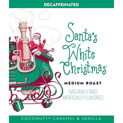 Santa's White Christmas Decaf Ground Coffee, 12 oz