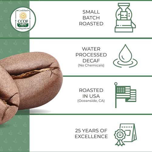 Organic Vanilla Bean Ground Coffee, Medium Roast (2x16oz)