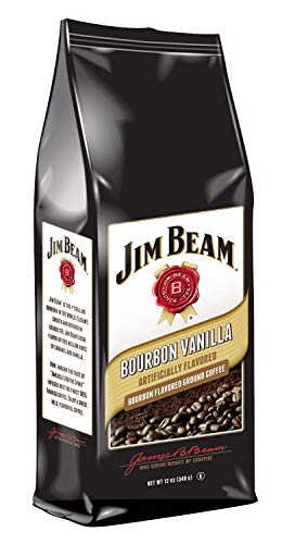 Jim Beam Vanilla Bourbon Flavored Ground Coffee - 12 oz