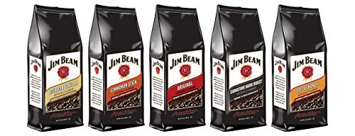 Jim Beam Vanilla Bourbon Flavored Ground Coffee - 12 oz
