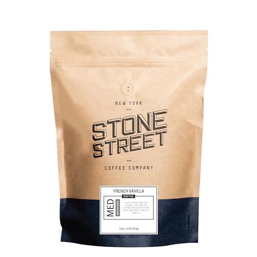 Stone Street French Vanilla Flavored Colombian Arabica Coffee