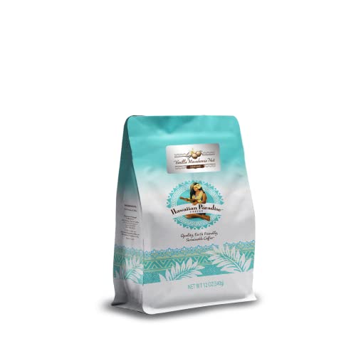 Hawaiian Paradise Vanilla Macadamia Nut Ground Coffee, 12oz