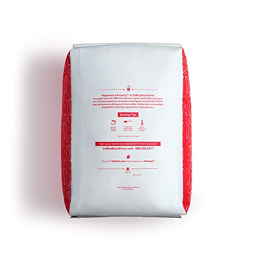 French Vanilla Decaf Whole Bean Coffee 5lb Bag