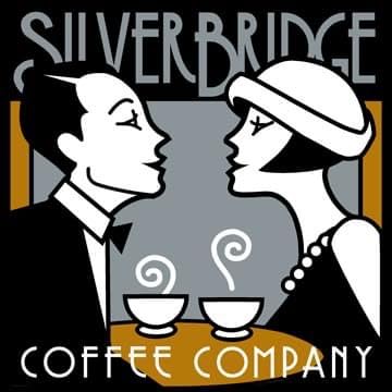 Silver Bridge Flavored Ground Coffee Frosted Wedding Cake