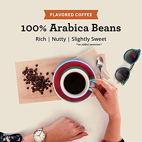 Seattle's Best Coffee Toasted Hazelnut Flavored Medium Roast Ground Coffee, 12-Ounce Bag