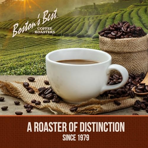 Boston’s Best Gourmet Ground Coffee – Hazelnut Flavored Decaf Coffee – Medium Roast – 11 oz