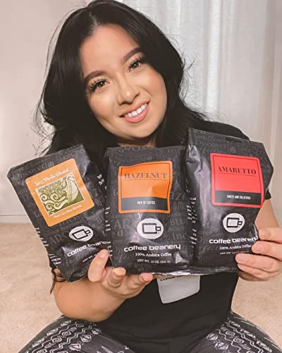 Hazelnut Coffee by Coffee Beanery | 12oz Flavored Coffee Ground Medium Roast Coffee| 100% Specialty Arabica Coffee Ground | Gourmet Coffee | Flavored Ground Coffee Medium Roast