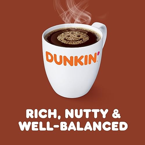 Dunkin' Hazelnut Flavored Ground Coffee, 18 Ounce