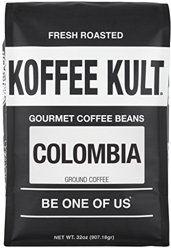 Koffee Kult Colombian Medium Roast Whole Bean Coffee