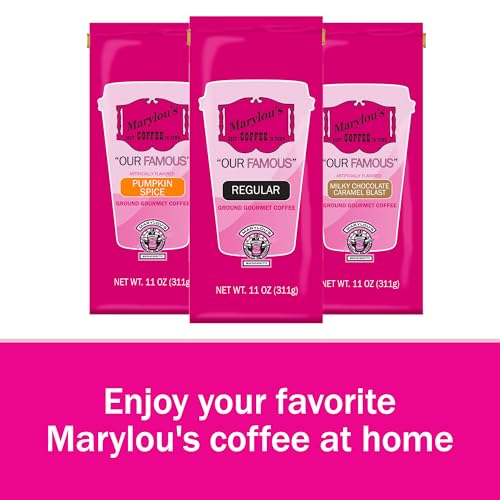 Marylou’s Coffee – Hazelnut Creme Flavored Ground Gourmet Coffee – 11 oz