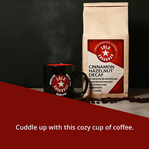 Lola Savannah Cinnamon Hazelnut Ground Decaf Coffee, 2lb