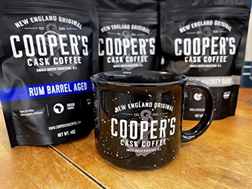 Coffee Sampler Set with Whiskey and Rum Flavors