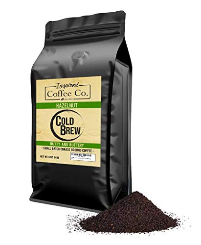 Hazelnut - Flavored Cold Brew Coffee Grounds - Inspired Coffee Co