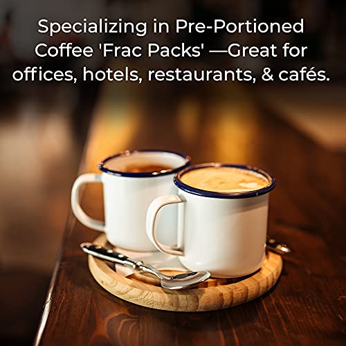 Colonial Coffee Packets, Pre Ground Coffee Packs, Hazelnut Cream Flavored Coffee, Medium Roast, Bulk Single Pot Bags for Drip Coffee Makers, (2.5 oz Bags, Pack of 100)