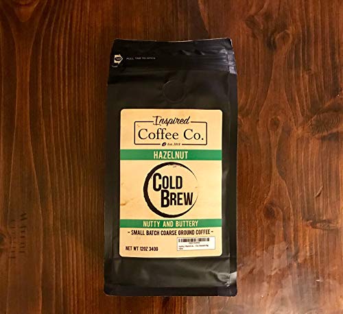 Hazelnut - Flavored Cold Brew Coffee Grounds - Inspired Coffee Co
