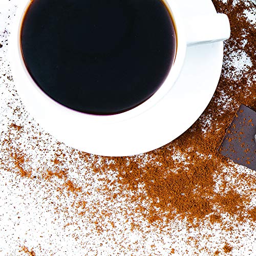 BARNIE'S COFFEE TEA CO. German Chocolate Cake Ground Coffee with Decadent Coconut, Chocolate and Hazelnut Cake Flavor, Medium Roasted Arabica Coffee Beans, 12 oz Bag, 1 Count (Pack of 1) (54105)