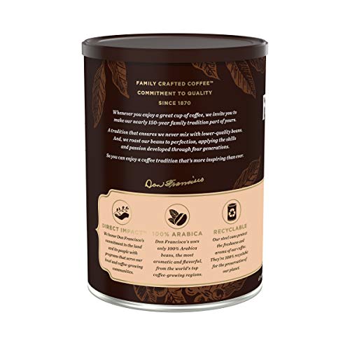 Don Francisco's Hawaiian Hazelnut Flavored Ground Coffee, 100% Arabica (12 Ounce Can)