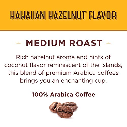 Don Francisco's Hawaiian Hazelnut Flavored Ground Coffee, 100% Arabica (12 Ounce Can)