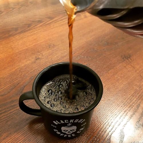 Blackout Coffee Hazelnut Creme Flavored Coffee - Ground Coffee, 12 oz Pouch