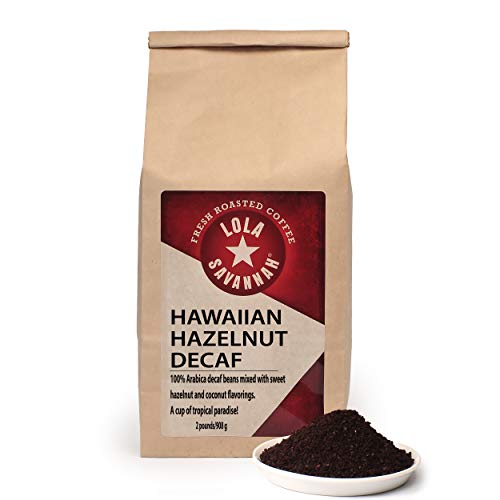 Lola Savannah Hawaiian Hazelnut Ground Decaf Coffee, 2lb
