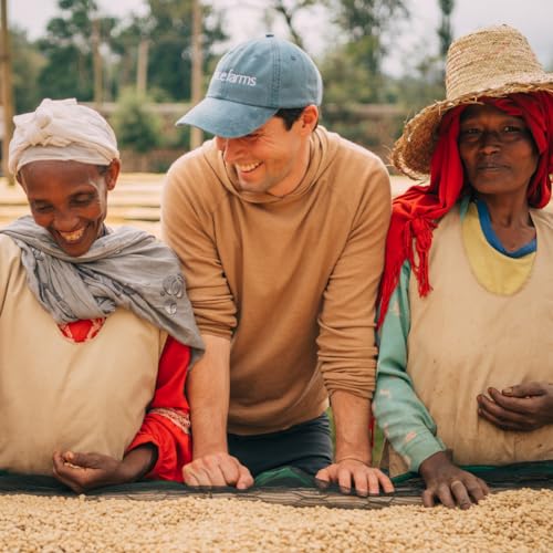 Ethiopia Medium-Light Roast Whole Bean Coffee, 12oz Bag