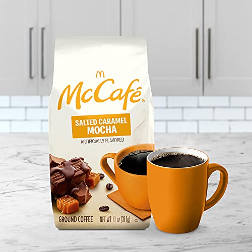McCafe Salted Caramel Mocha, Ground Coffee, Flavored, 11oz. Bagged
