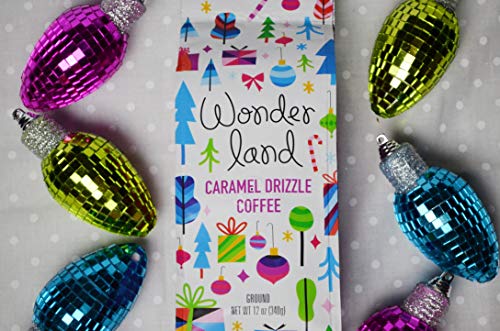 Wonderland, Caramel Drizzle Flavored Ground Coffee, Paramount Roasters, 1- 12oz bag by Paramount Coffee Company