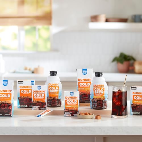 Dunkin' Cold Caramel Flavored Ground Coffee, 10 Ounce