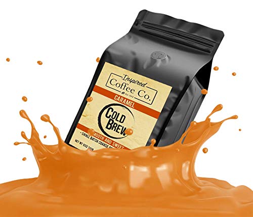 Caramel - Flavored Cold Brew Coffee Grounds - Inspired Coffee Co