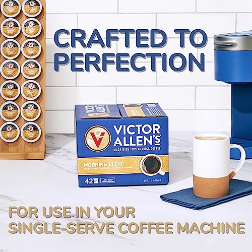 Victor Allen's Coffee Caramel Macchiato Flavored, 80 Count, Medium Roast, Single Serve Coffee Pods for Keurig K-Cup Brewers