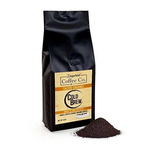 Salted Caramel - 2lb Flavored Cold Brew Coffee Grounds - Inspired Coffee Co