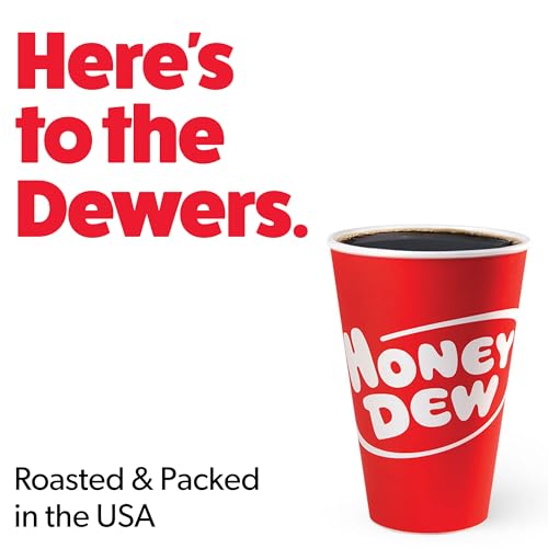Honey Dew Donuts – Salted Caramel Flavored Ground Gourmet Coffee – 11 oz
