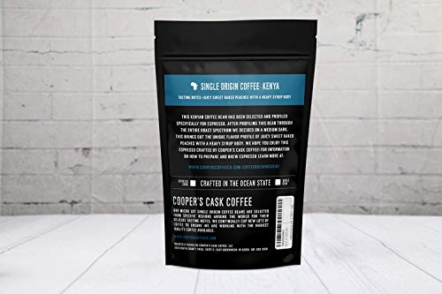 Kenyan Espresso Ground Coffee Beans - Dark & Smooth