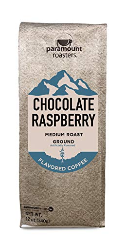 Chocolate Raspberry Flavored Ground Coffee by Paramount Roasters, 12oz medium roast (Paramount Coffee Company)