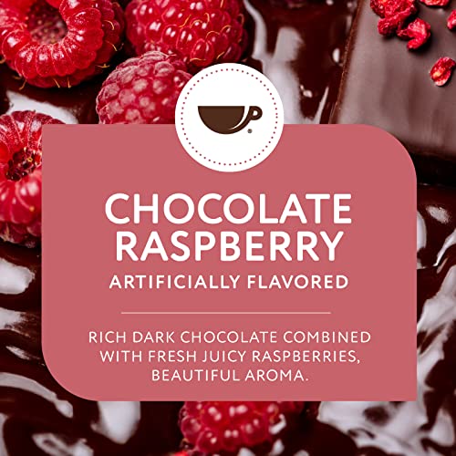 Chocolate Raspberry Flavored Ground Coffee by Paramount Roasters, 12oz medium roast (Paramount Coffee Company)