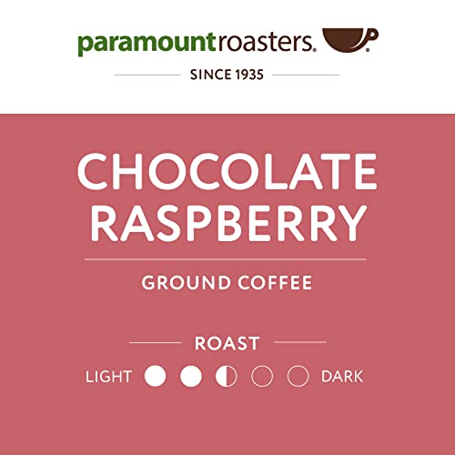 Chocolate Raspberry Flavored Ground Coffee by Paramount Roasters, 12oz medium roast (Paramount Coffee Company)