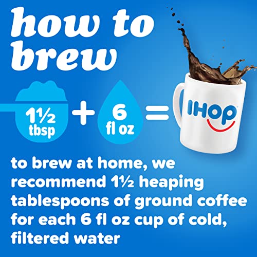 IHOP Chocolate Chocolate Chip Flavored Ground Coffee, 11 oz Bag