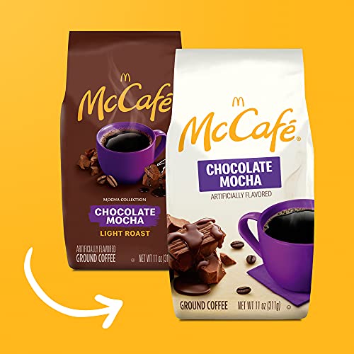 McCafe Chocolate Mocha, Ground Coffee, Flavored, 11oz. Bagged