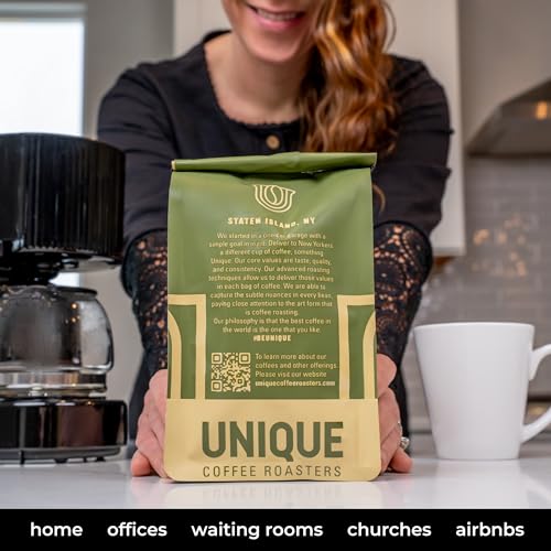 Smooth 'Belgian Chocolate' Flavored Ground Coffee, 1 LB (16 oz) bag, Medium Roast, 100% Arabica Premium Quality Flavor