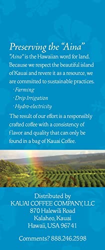 Kauai Coffee Mocha Macadamia Nut, Medium Roast - Ground Coffee, 10 oz Package