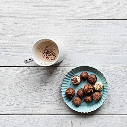 Barnie's Café Mocha Truffle Ground Coffee, Decadent and Rich Chocolate Flavor, Medium Roasted Arabica Coffee Beans, Sugar Free and Nut Free, 12 oz Bag (Pack of 2)