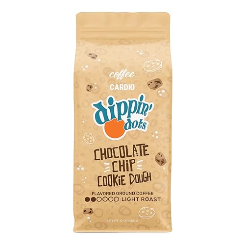 Coffee Over Cardio Ground Coffee (12 Ounce, Chocolate Chip Cookie Dough)