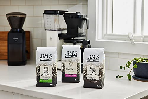 Jim's Organic Colombian Medium Roast Whole Bean 12oz