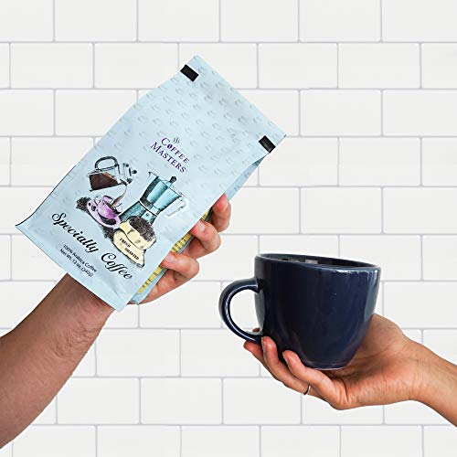 Coffee Masters Flavored Coffee, Chocolate Raspberry, Ground, 12-Ounce Bags (Pack of 4)