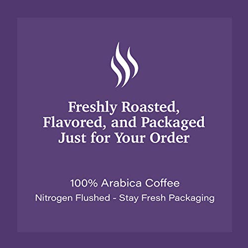 Coffee Masters Flavored Coffee, Chocolate Raspberry, Ground, 12-Ounce Bags (Pack of 4)