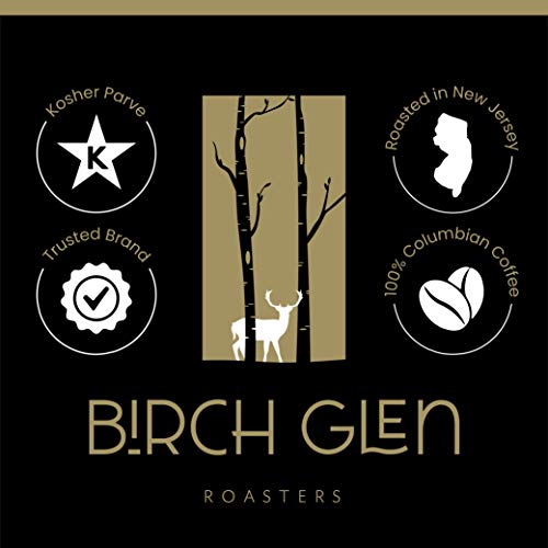 Birch Glen Roasters Cold Brew Coffee | Flavored Coarse Ground Coffee | Medium Roast | Artisanal Roasting | 100% Arabica |1 LB Bag | German Chocolate Cake